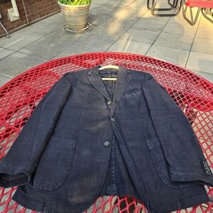 Boglioli Barneys New York Navy Jacket